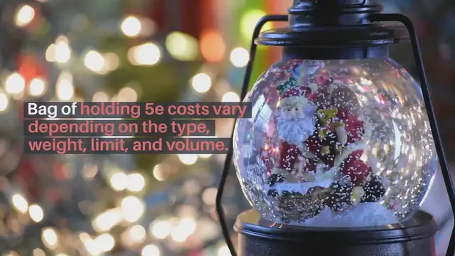 Video thumbnail for What is the cost of Bag of Holding 5e in d&d?