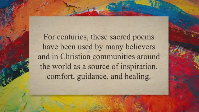 Video thumbnail for Psalms for Healing the Sick: Comfort and Strength in Times of Illness