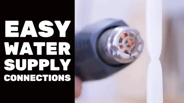 Video thumbnail for BASEMENT FINISHING COURSE VIDEO: Easy Water Supply Connections