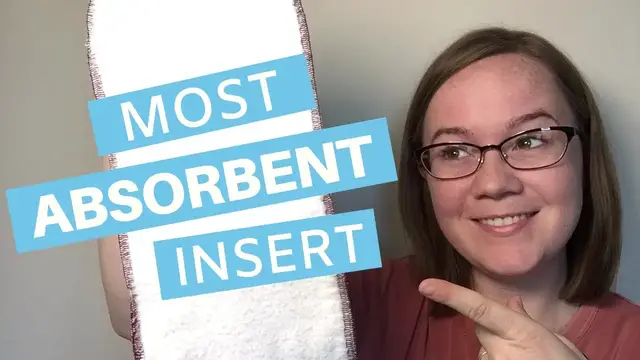 'Video thumbnail for Cloth Diaper Inserts | 12 Most Absorbent Inserts Tested!'