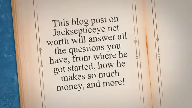 'Video thumbnail for Jacksepticeye Net Worth: Is He One of the Richest YouTubers?'