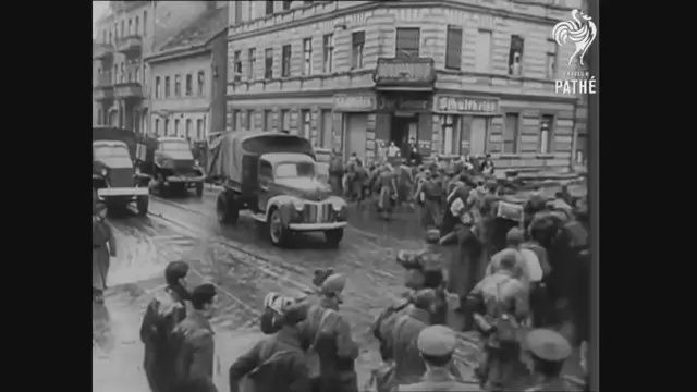Video thumbnail for German Officers March Into Captivity