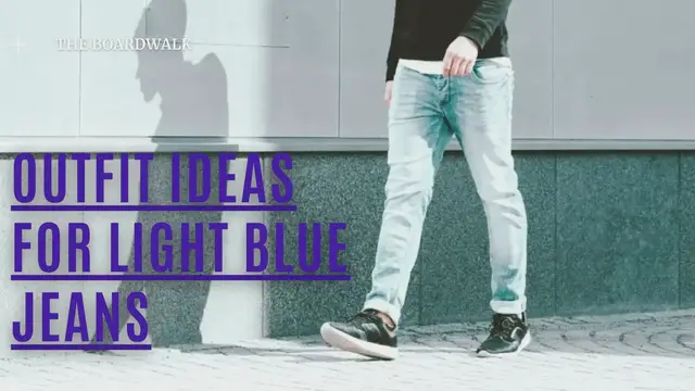 'Video thumbnail for Outfit Ideas for Light Blue Jeans'