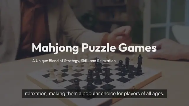 Video thumbnail for Mahjong Puzzle Games