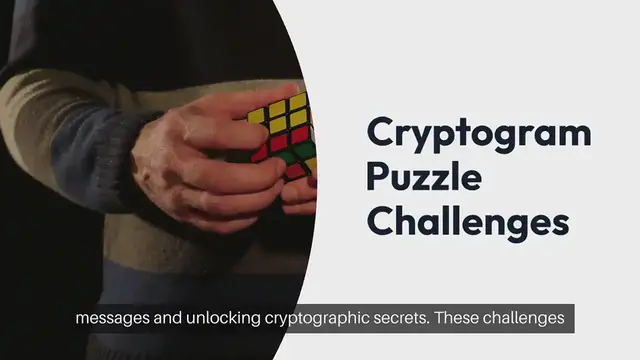 Video thumbnail for Cryptogram Puzzle Challenges