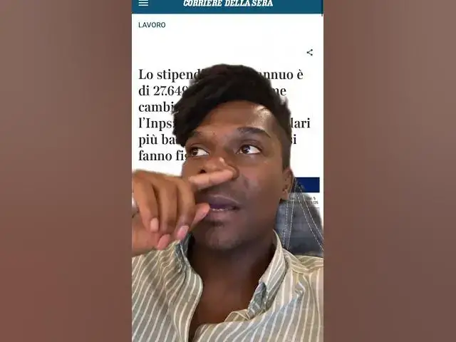 Video thumbnail for Stipendio medio annuo in italia 27649 euro