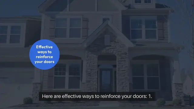 'Video thumbnail for Effective Ways to Reinforce Doors'