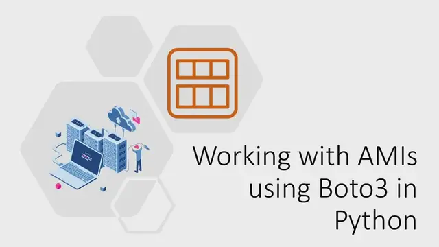 'Video thumbnail for Working with AMIs in Python using Boto3'