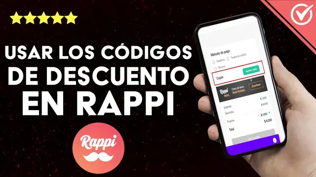 Video thumbnail for ¿Cómo usar los códigos de descuento de RAPPI y pedir comida gratis?