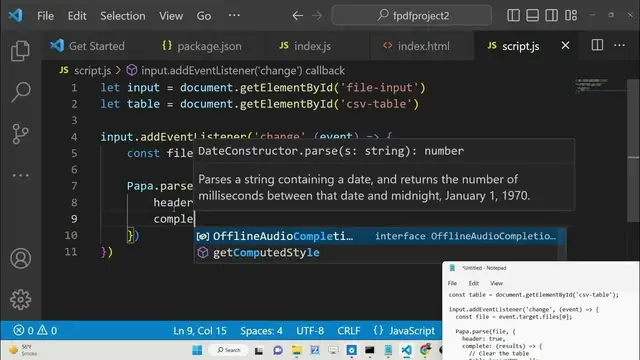 Video thumbnail for Javascript Papaparse Example to Read & Display CSV Files it inside Bootstrap Table Using HTML5 Forms