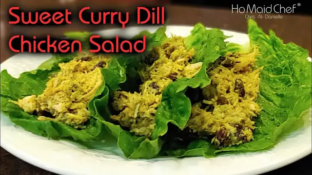 Video thumbnail for Sweet Curry Dill Chicken Salad | Dining In With Danielle
