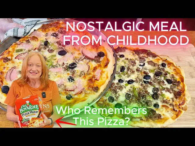 Video thumbnail for A Nostalgic Meal CHEF BOYARDEE PIZZA