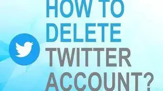 Video thumbnail for How to Delete Twitter Account?