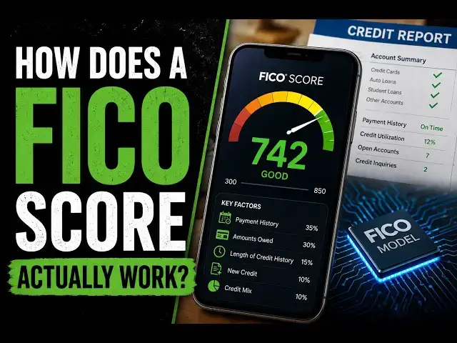 Video thumbnail for How does a fico score actually work?
