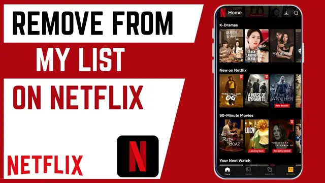Video thumbnail for How To Remove Movies And TV Shows Added On My List In Netflix On Smartphone