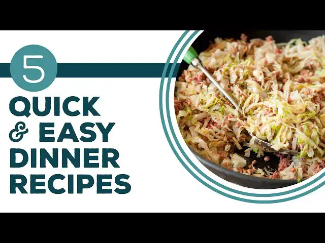 Video thumbnail for Full Episode Fridays: Busy Working Woman's Quick Meal | 5 Quick and Easy Dinner Recipes
