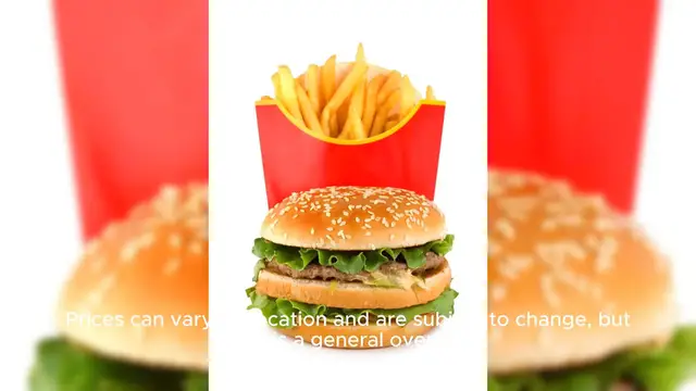 Video thumbnail for menu mcd Price