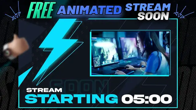 Video thumbnail for Electra-nium | 5 min Live Stream Starting Soon Screen - No copyright [Animated & Free]