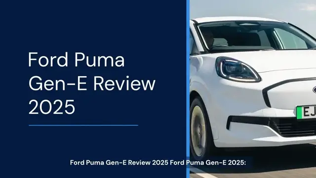 'Video thumbnail for Ford Puma Gen-E review'