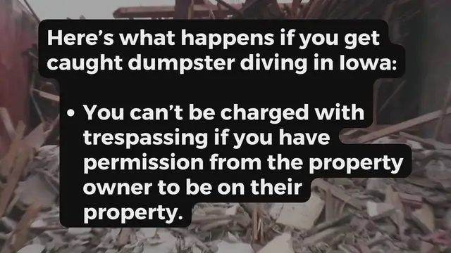 'Video thumbnail for Dumpster Diving in Iowa'