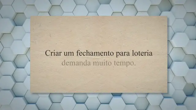 'Video thumbnail for Fechamentos para loterias da Caixa - o que são?'