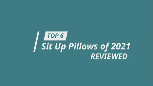 Video thumbnail for Best Sit Up Pillow Reviews