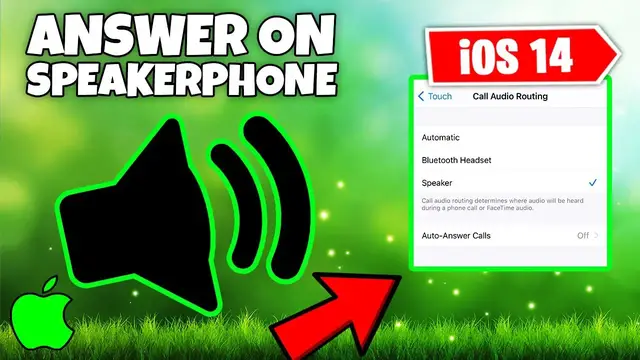 Video thumbnail for How To Set Speakerphone Mode To Automatically Activate On iPhone Calls
