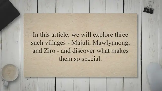 'Video thumbnail for Discovering the Enchanting Beauty of Northeast India's Villages: Majuli, Mawlynnong, and Ziro'
