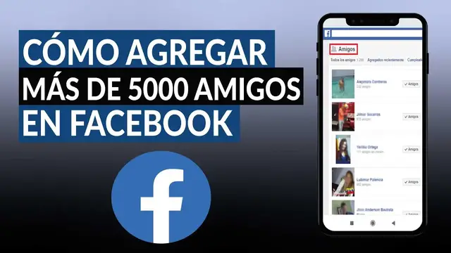 Video thumbnail for Cómo puedo agregar más de 5000 amigos en FACEBOOK