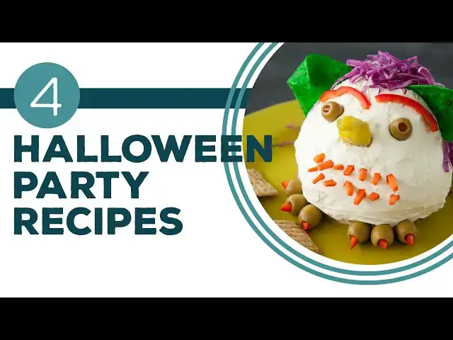Video thumbnail for Full Episode Fridays: Halloween at Home | 4 Halloween Party Recipes