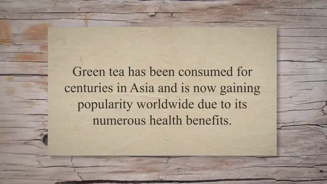 'Video thumbnail for Green Tea: Health Benefits and Best Brewing Practices - The Ultimate Guide'