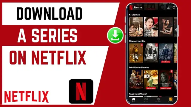Video thumbnail for How To Download Episodes In A Series On Netflix Account Using Smartphone