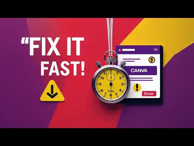 Video thumbnail for How to Fix Canva Download Errors Fast: Try These Proven Fixes