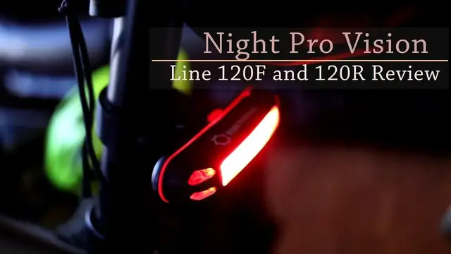 Video thumbnail for Night Pro Vision 120F and 120R LED Cycle Lights Review (and Giveaway!)