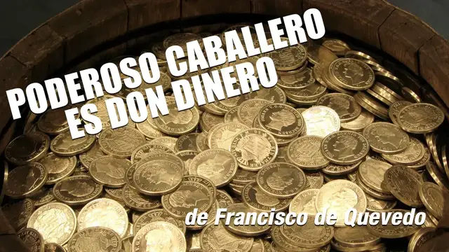 Video thumbnail for Poderoso Caballero es don Dinero de Quevedo. Poesía completa. | Audiolibro