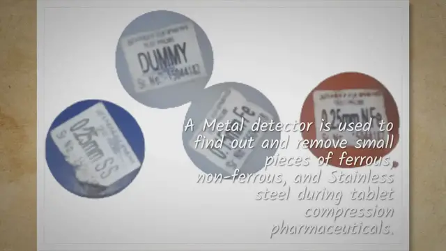 Video thumbnail for Metal Detector Challenge Test For Tablet Compression