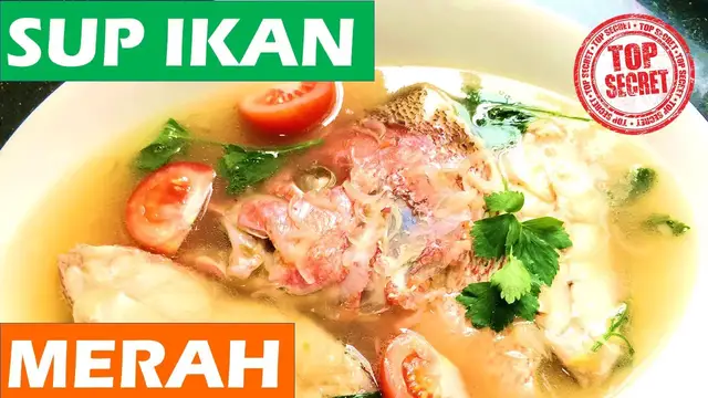 Video thumbnail for Sup Ikan Merah - Lain dari yang lain!