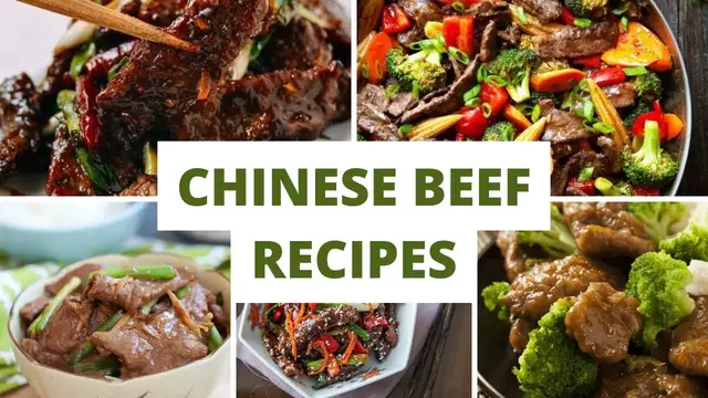 Video thumbnail for chinese beef recipes