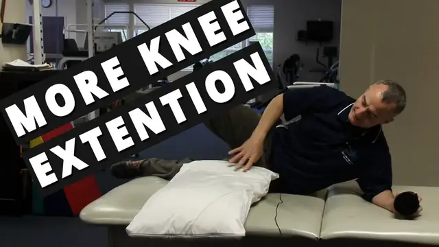 Video thumbnail for Best Tip To Improve [Knee Extension] After A Total Knee Replacement - Prone Hangs - PT at home 2020