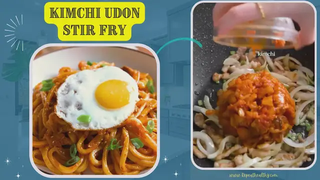 Video thumbnail for Kimchi Udon Stir Fry