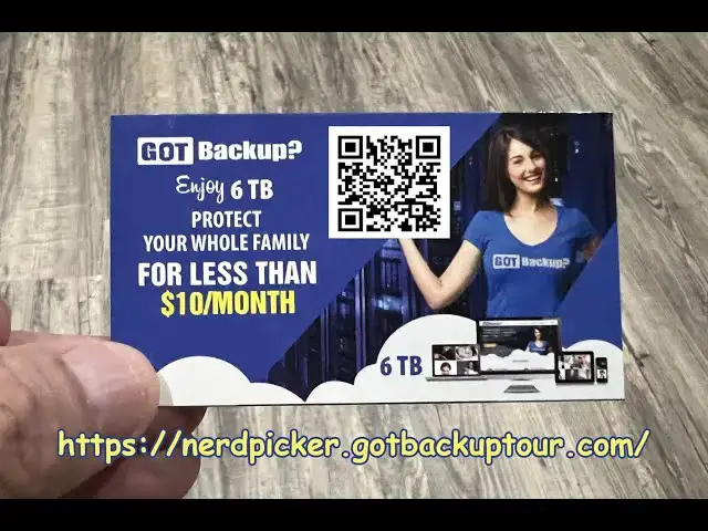 Video thumbnail for Protect Your Files for Under $10! Introducing GotBackup 🚀💾