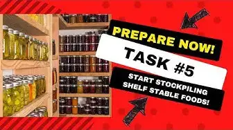 Video thumbnail for Make A List Of Shelf Stable Foods Day 2387 Experimental Homesteader