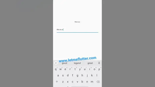 'Video thumbnail for How To Use Flutter Textformfield Controller | Flutter Widgets 2022 | Flutter Tutorial'