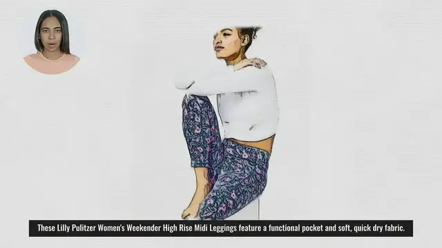 Video thumbnail for Lilly Pulitzer Leggings