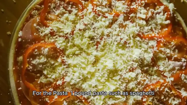 Video thumbnail for seafood pasta recipe