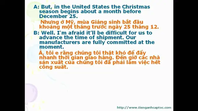 Video thumbnail for English for Trade, Finance, and Bank Unit 14 - Dialogue 003
