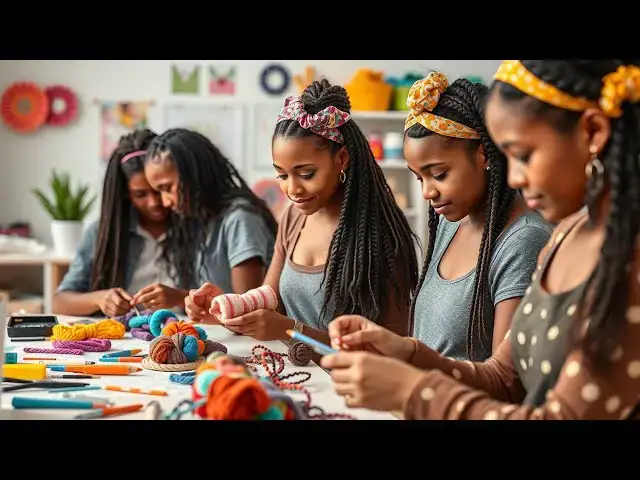 'Video thumbnail for Craft Your Style with Easy DIY Hair Accessories'