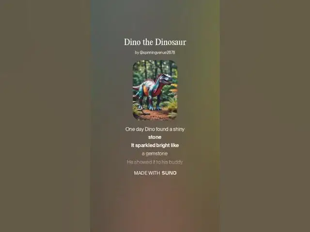 Video thumbnail for Dino the Dinosaur