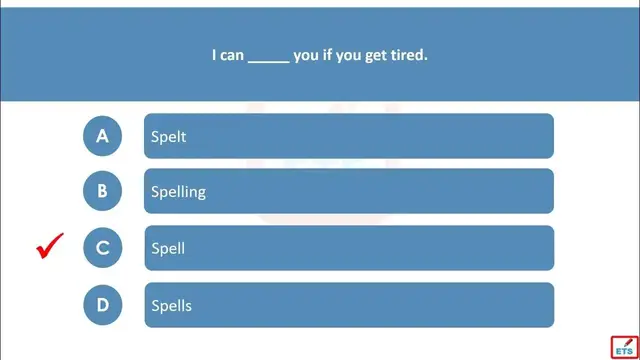 Video thumbnail for English Verb Tenses: Spell, Spells, Spelt, Spelling Quiz