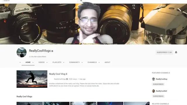 Video thumbnail for Build a Youtube Channel Responsive Layout Page UI Clone Using CSS Grid & Flexbox in HTML5